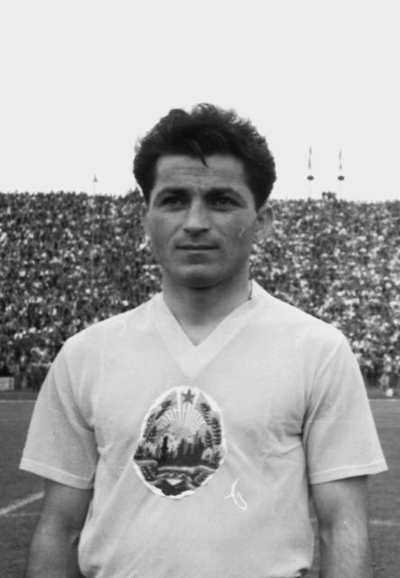 Ion Alecsandrescu, portret la lotul național, c. 1957-1959