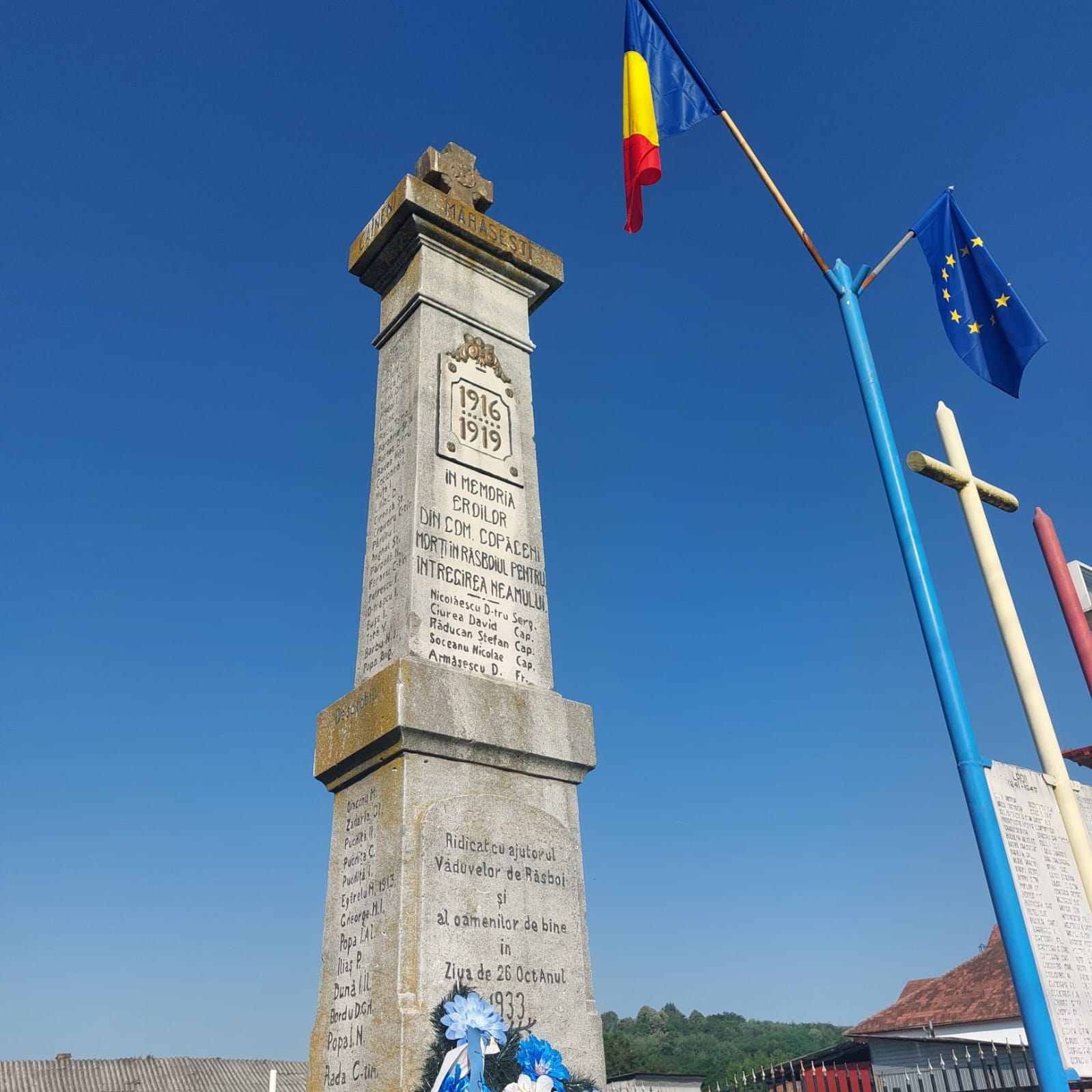 Monument eroi Copăceni