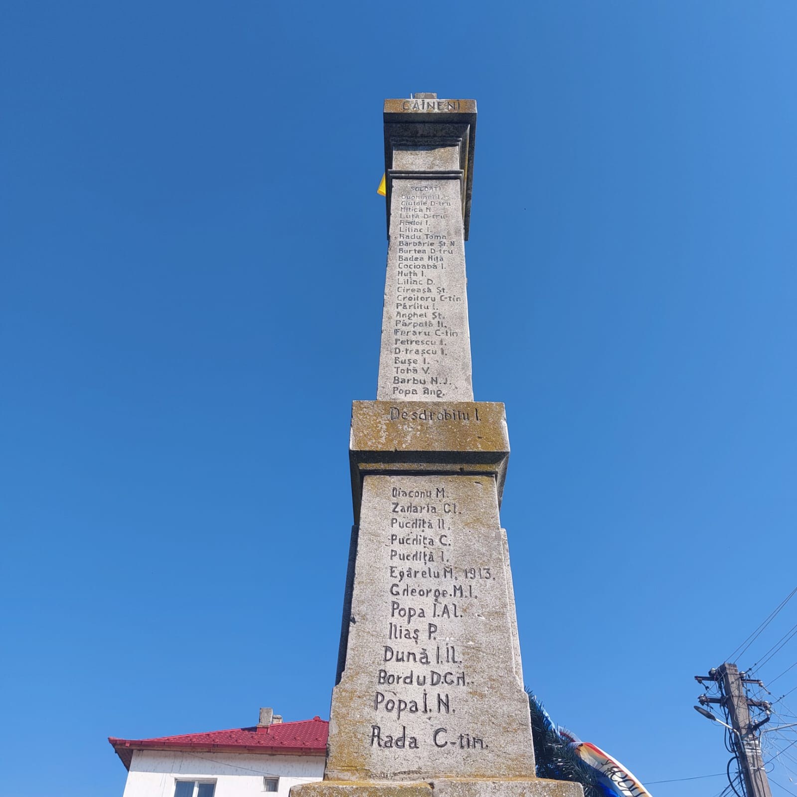 Monument eroi Copăceni