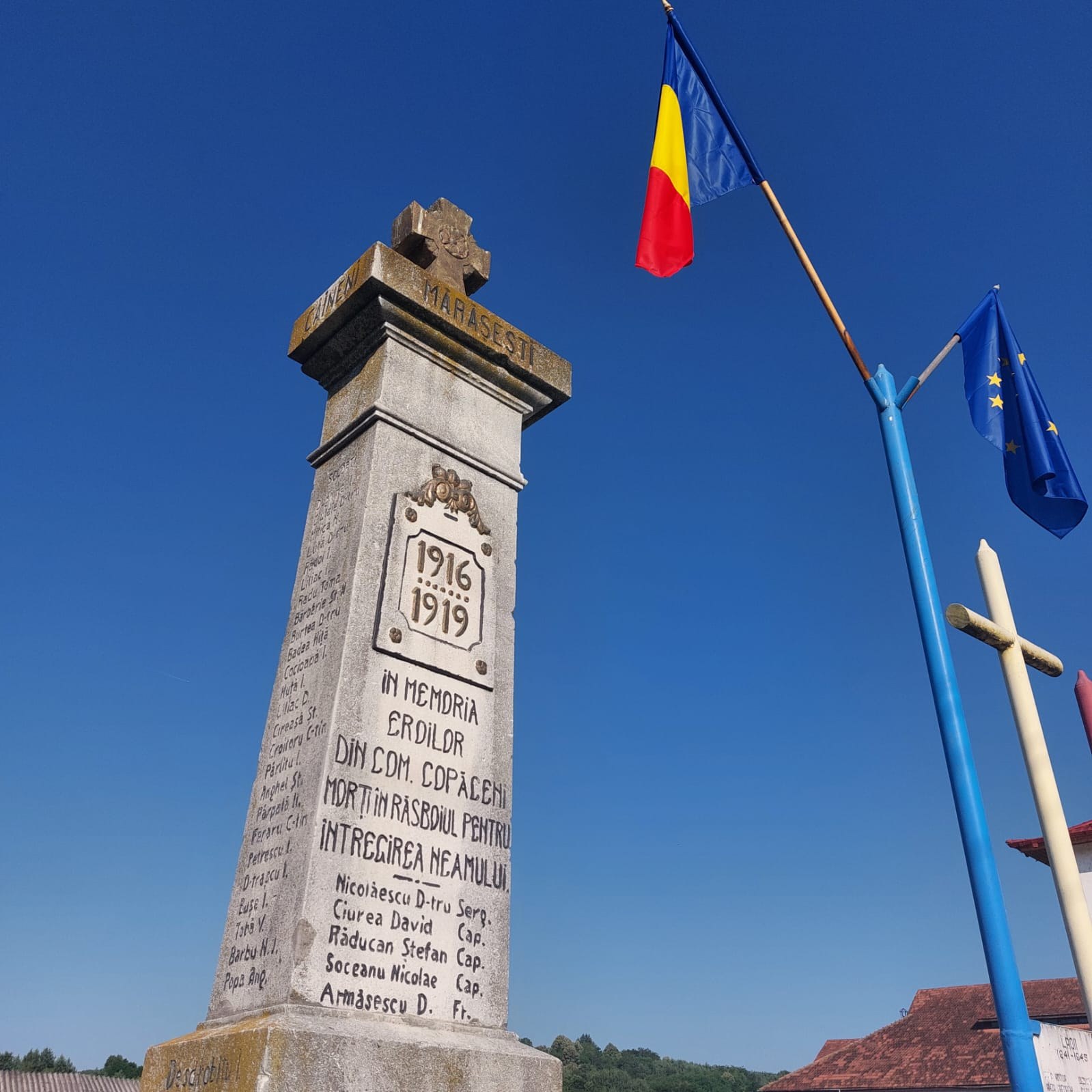 Monument eroi Copăceni