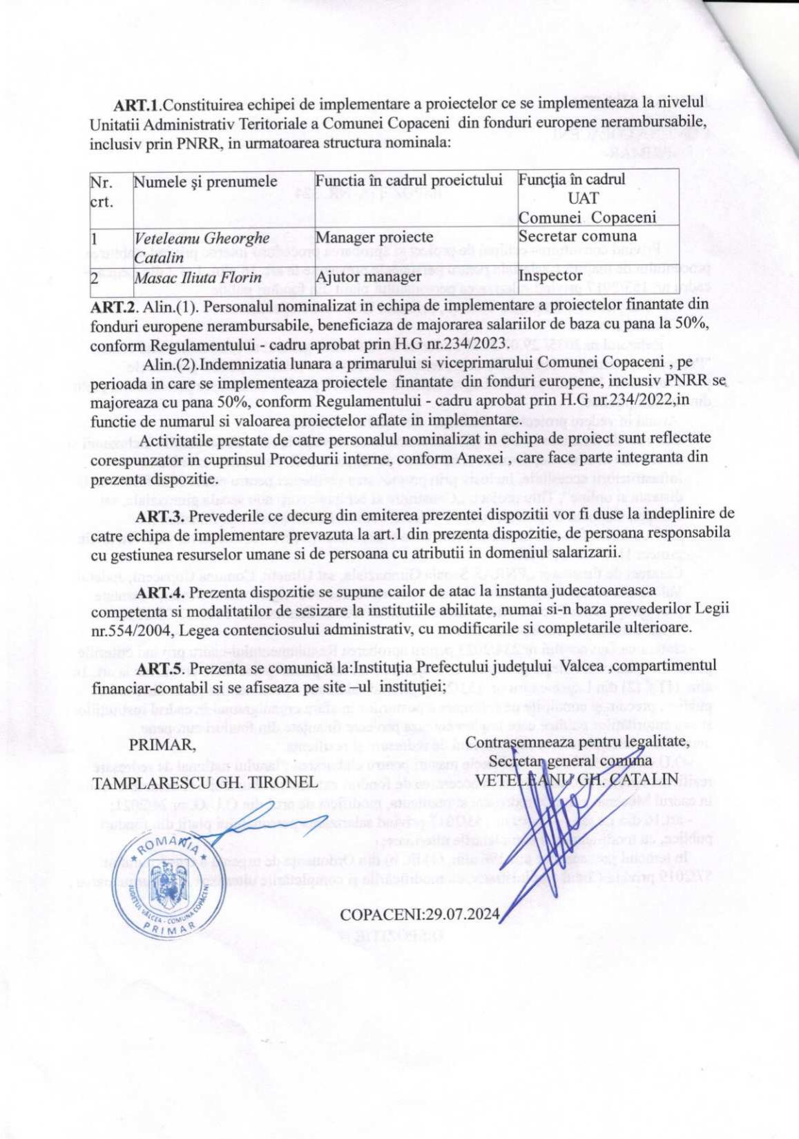Dispoziția 324/2024 – pagina 2 din 5
